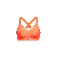 TOP UNDER ARMOUR INFINITY HIGH MUJER NARANJA 1351994-864