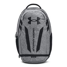 MOCHILA UNDER ARMOUR HUSTLE 5.0 UNISEX GRIS 1361176-002