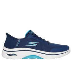 TENIS SKECHERS GO WALK ARCH FIT 2.0 MUJER AZUL 125319NVAQ
