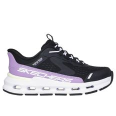 TENIS SKECHERS GLIDE STEP VISTA LANE NIÑA NEGRO 303654L-BKPR