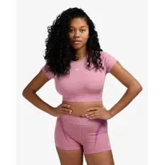 T-SHIRT NIKE DRI FIT PRO MUJER ROSADO HM6369-699