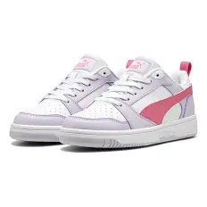 TENIS PUMA REBOUND V6 LO JUVENIL ROSADO 393833 22