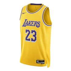 CAMISETA NIKE LOS ANGELES LAKERS HOMBRE AMARILLO DN2009-733