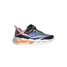 TENIS SKECHERS S LIGHTS FLEX BEBE M NEGRO 400139N-BKSL