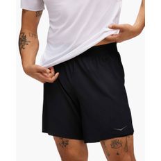 SHORT HOKA GLIDE 5 HOMBRE NEGRO 1151080-BLK