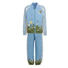 CONJUNTO ADIDAS X MINECRAFT NIÑO CELESTE JZ9941