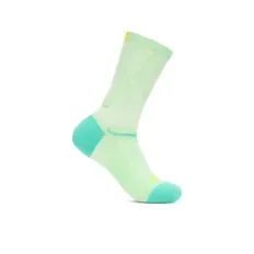 CALCETINES HOKA CLIFTON 10 CREW RUN HOMBRE VERDE 1164333-MNTF