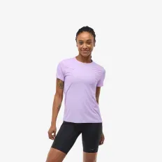 T-SHIRT HOKA AIROLITE RUN MUJER MORADO 1151084-ARF