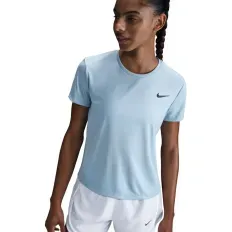 T-SHIRT NIKE MILER MUJER CELESTE AJ8121-440