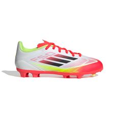 TACOS DE FUTBOL ADIDAS F50 LEAGUE NIÑO BLANCO IE3747