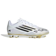 TACOS DE FUTBOL ADIDAS F50 CLUB NIÑO BLANCO JI0029