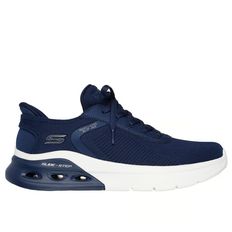 TENIS SKECHERS BOBS ARC WAVES 2.0 HOMBRE AZUL 118317NVY