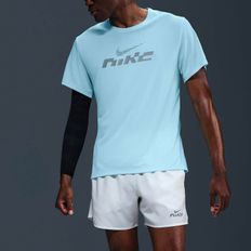 T-SHIRT NIKE DRI FIT MILER HOMBRE CELESTE IB4127-474