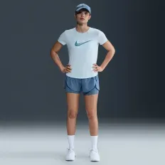 T-SHIRT NIKE SWOOSH MUJER CELESTE HJ2204-423