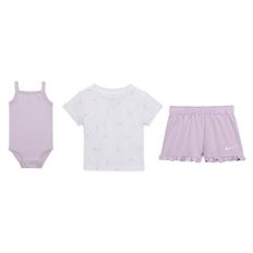 CONJUNTO NIKE ESSENTIALS F BEBE F ROSADO 56K732-P6I