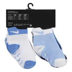 CALCETINES NIKE QUARTER BEBE BLANCO_12-24 NN1183-U6B