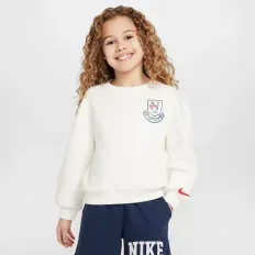 SUETER NIKE NKG GAME SWOOSH MATCH NIÑA BLANCO 36M635-782