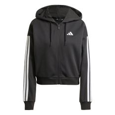 SUDADERO CON GORRO ADIDAS ESSENTIALS MUJER NEGRO JE0052