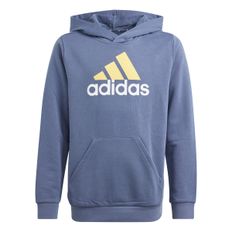 SUDADERO ADIDAS U BL 2 HOODIE JUVENIL M AZUL IQ4078