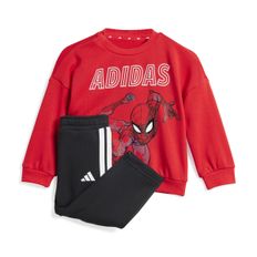 JUEGO DE PANTS ADIDAS BRAND COLLABORATIONS BEBE M ROJO JF3630