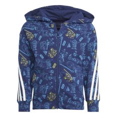CHUMPA ADIDAS LK SW YJ T NIÑO AZUL IN7308