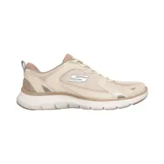 TENIS SKECHERS FLEX APPEAL 5.0 MUJER BEIGE 150219NAT