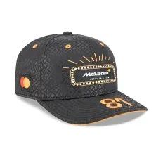 GORRAS NEW ERA MCLAREN RACING OSCAR PIASTRI VEGAS UNISEX NEGRO 60757883