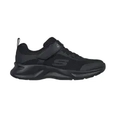 TENIS SKECHERS DYNAMATIC NIÑO NEGRO 303552L-BBK