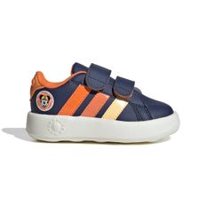 TENIS ADIDAS GRAND COURT MICKEY CF BEBE M AZUL JS2344