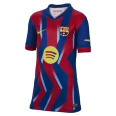 CAMISOLA NIKE BARCELONA NIÑO AZUL FZ1307-432