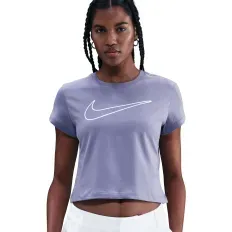 T-SHIRT NIKE T-SHIRT CLUB MUJER MORADO HV5002-499