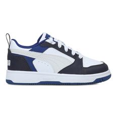TENIS PUMA REBOUND V6 LO NIÑO BLANCO 393834 28
