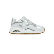 TENIS SKECHERS UNO GEN 1 COLOR SURGE NIÑA BLANCO 310547L-WSL